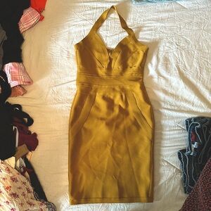 Bandage Halter Dress